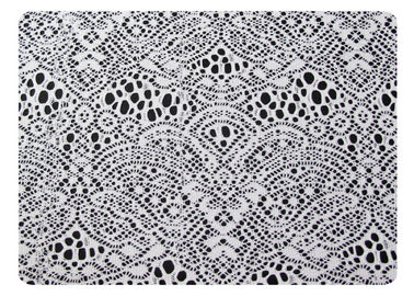 Tissu 100% de dentelle de polyester pour la literie et le textile à la maison CY-CT9101 fournisseur