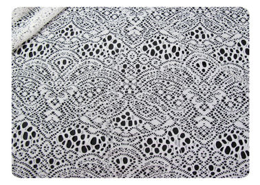 Tissu 100% de dentelle de polyester pour la literie et le textile à la maison CY-CT9101 fournisseur