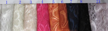 Tissu élastique de dentelle de nouveau Spandex de mode pour la robe de mariage, lingerie CY-DN0006 fournisseur