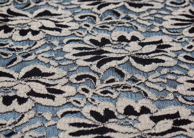 Tissu élastique de dentelle de ténacité élevée de sous-vêtements, tissu CY-LW0790 de dentelle de fleur fournisseur