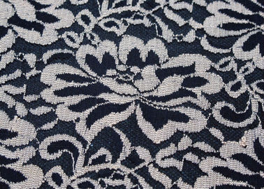 Tissu élastique en nylon de dentelle de fleur faite sur commande pour OEM de tapisserie d'ameublement/ODM CY-LW0790 fournisseur