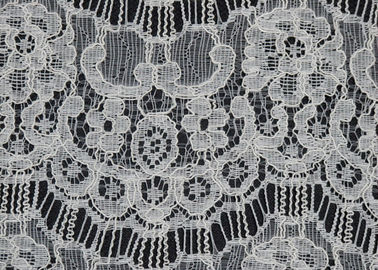 Tissu de dentelle attaché par cil soluble dans l'eau, tissu de coton en nylon extensible CY-LW0716 fournisseur