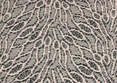 CE CY-LW0105 de GV Rétrécissement-Résistant adapté aux besoins du client de tissu en nylon de dentelle de coton de jacquard fournisseur