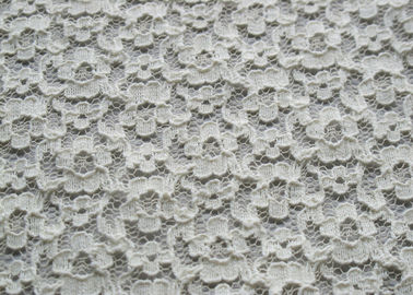 Largeur confortable CY-LW0148 de coton du tissu en nylon Rétrécissement-Résistant 150cm de dentelle fournisseur