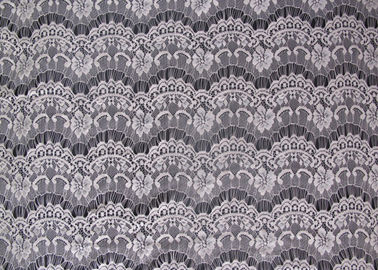 Tissu de dentelle de nylon de 100% pour le vêtement, ornements d'intérieur CY-DN0001 fournisseur
