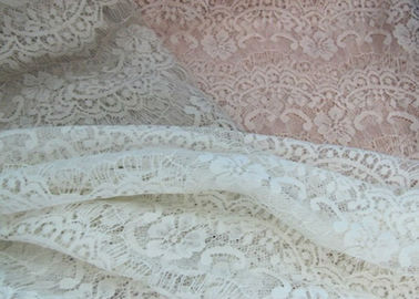 Tissu de dentelle de nylon de 100% pour le vêtement, ornements d'intérieur CY-DN0001 fournisseur
