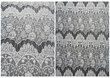 Tissu en nylon de dentelle de jacquard, largeur CY-DN0002 du nylon de 100%/145cm fournisseur