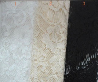 Tissu en nylon de dentelle de jacquard, largeur CY-DN0002 du nylon de 100%/145cm fournisseur
