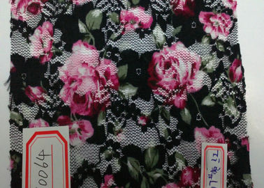 Tissu imprimé par Digital merveilleux de fleur pour le vêtement, sous-vêtements CY-LY0064 fournisseur