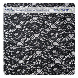 Tissu de dentelle attaché par viscose en nylon pour l'habillement largeurs CY-LW0015 de 145CM - 150 cm fournisseur