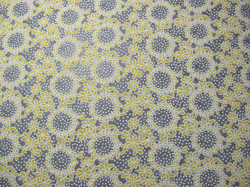 Tissu sur toute la surface de dentelle de fleur de burn-out de polyester coloré par cercle de coton pour des vêtements d'enfant fournisseur