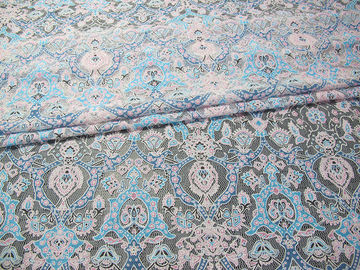 Dentelle sur toute la surface colorée de polyester de coton de dentelle de burn-out floral de tissu pour Madame Garment (CY-DK0040) fournisseur