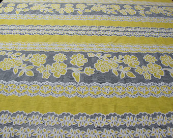 Orange élégante de dentelle de burn-out de tissu de dentelle de polyester de coton pour Madame Dress/robe de mariage (CY-DK0031) fournisseur