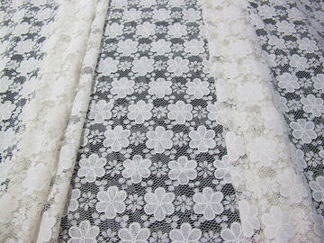 Tissu avec du charme imprimé de dentelle de polyester de coton avec la dentelle sur toute la surface pour Madame Garment (CY-DK0021) fournisseur