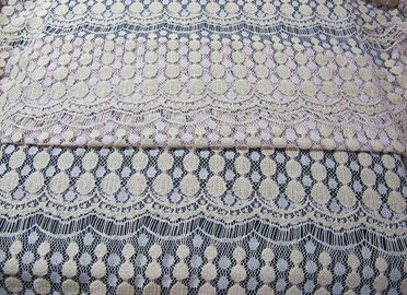 Équilibre en nylon SYD-0006 soluble dans l'eau en ivoire de tissu de dentelle de coton de robe de dames fournisseur