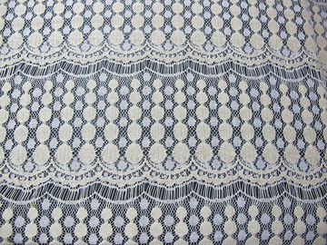 Équilibre en nylon SYD-0006 soluble dans l'eau en ivoire de tissu de dentelle de coton de robe de dames fournisseur