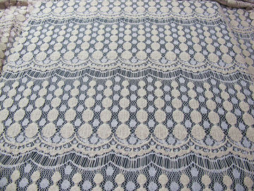Équilibre en nylon SYD-0006 soluble dans l'eau en ivoire de tissu de dentelle de coton de robe de dames fournisseur