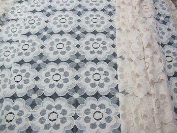 GV écologique SYD-0008 de la CE de belle de coton de dentelle maille en nylon verte de tissu fournisseur