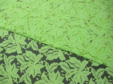 Vert en nylon de tissu de dentelle de beau coton floral avec SYD-0013 de teinture réactif fournisseur