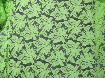 Vert en nylon de tissu de dentelle de beau coton floral avec SYD-0013 de teinture réactif fournisseur