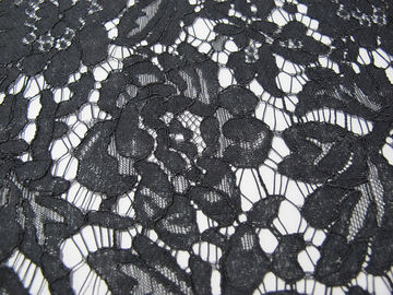 GV écologique attaché floral BV de noir de tissu de maille de dentelle de rayonne en nylon de coton SON fournisseur