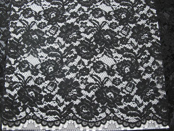 Fleur tricotée par tissu attachée lourde soluble dans l'eau de dentelle avec la dentelle française fournisseur