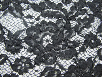 Fleur tricotée par tissu attachée lourde soluble dans l'eau de dentelle avec la dentelle française fournisseur