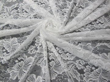 Conception en nylon faite sur commande de fleur de tissu de dentelle de broderie de Digital pour la couture fournisseur
