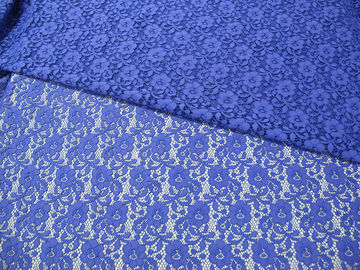 Mini floral de Digital de tissu en nylon bleu de dentelle pour Madame Dress fournisseur