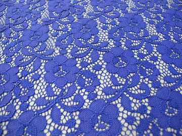 Mini floral de Digital de tissu en nylon bleu de dentelle pour Madame Dress fournisseur