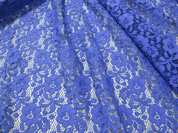 Mini floral de Digital de tissu en nylon bleu de dentelle pour Madame Dress fournisseur