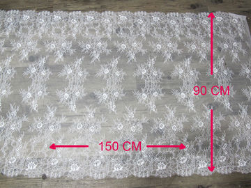 Dentelle sur toute la surface nuptiale blanche de ténacité élevée pour la robe de mariage CY-HB0457 fournisseur