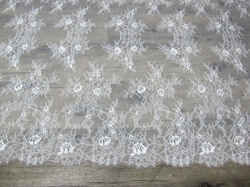 Dentelle sur toute la surface nuptiale blanche de ténacité élevée pour la robe de mariage CY-HB0457 fournisseur