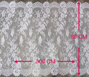 Équilibre décoratif blanc de dentelle de cil avec la largeur CY-HB0460 de 80cm fournisseur
