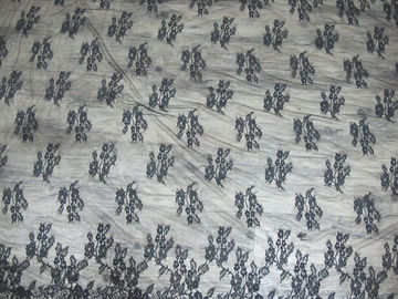 Grand nylon noir de l'équilibre 100% de dentelle de cil de mode pour Madame Dress CY-HB0481 fournisseur