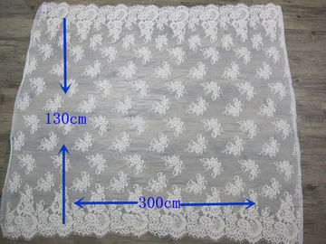 Tissu nuptiale attaché d'équilibre de dentelle de coton pour les robes de mariage CY-HB0478 fournisseur