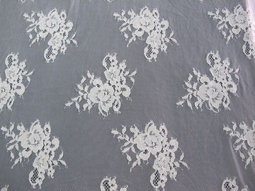 Tissu nuptiale attaché d'équilibre de dentelle de coton pour les robes de mariage CY-HB0478 fournisseur