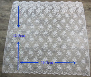 Équilibre en nylon carré de dentelle de cil/dentelle exquise de robe pour la décoration 150cm x 150cm fournisseur