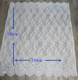 Dentelle blanche de cil élégant en nylon équilibrant 150cm extraordinairement fait CY-HB0594 fournisseur