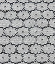 Regularty de tissu de dentelle de nylon&cotton de typographie pour le vêtement de dames fournisseur