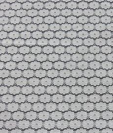Regularty de tissu de dentelle de nylon&cotton de typographie pour le vêtement de dames fournisseur