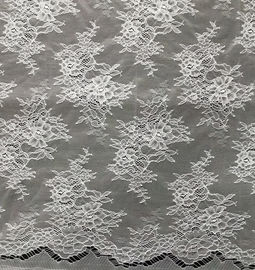 blanc ou bien de nylon de 100% pour des vêtements de mode, robe de mariage fournisseur
