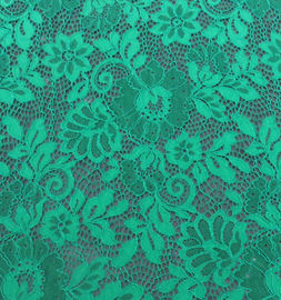 Tissu de dentelle de bord cranté par vert fournisseur