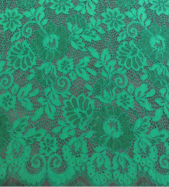 Tissu de dentelle de bord cranté par vert fournisseur