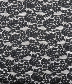 Tissu vert/floral de tissu élastique en nylon qui respecte l'environnement de dentelle de dentelle fournisseur