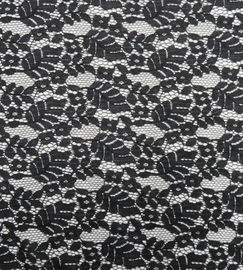 Tissu vert/floral de tissu élastique en nylon qui respecte l'environnement de dentelle de dentelle fournisseur