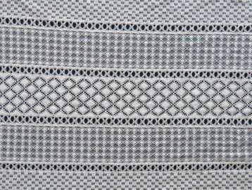 Le cercle de point de triangle troue le nylon&amp;Polyamide et la fibre de coton pour le vêtement fournisseur