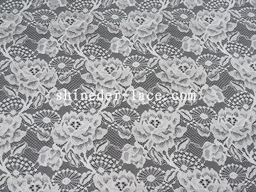 modèle floral/spécial de tissu en nylon de dentelle de largeur de 150cm de feuille pour le vêtement SYD-0170 des femmes fournisseur