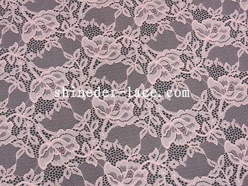 Conception en nylon SYD-0178 de mode de Materail de Spandex de tissu de dentelle de bout droit de fleur de maille fournisseur