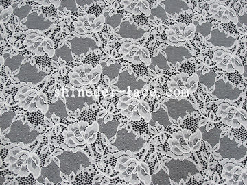 Conception en nylon SYD-0178 de mode de Materail de Spandex de tissu de dentelle de bout droit de fleur de maille fournisseur